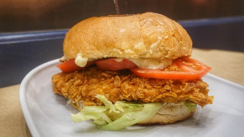 Chicken Crunch Bun