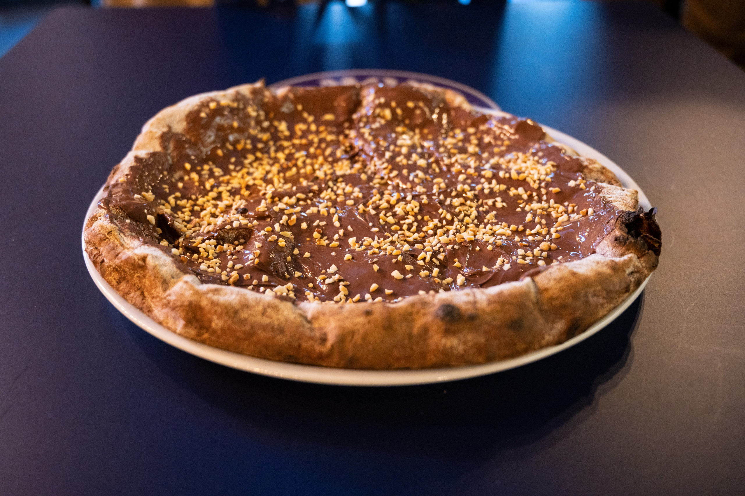 Nutella pizza