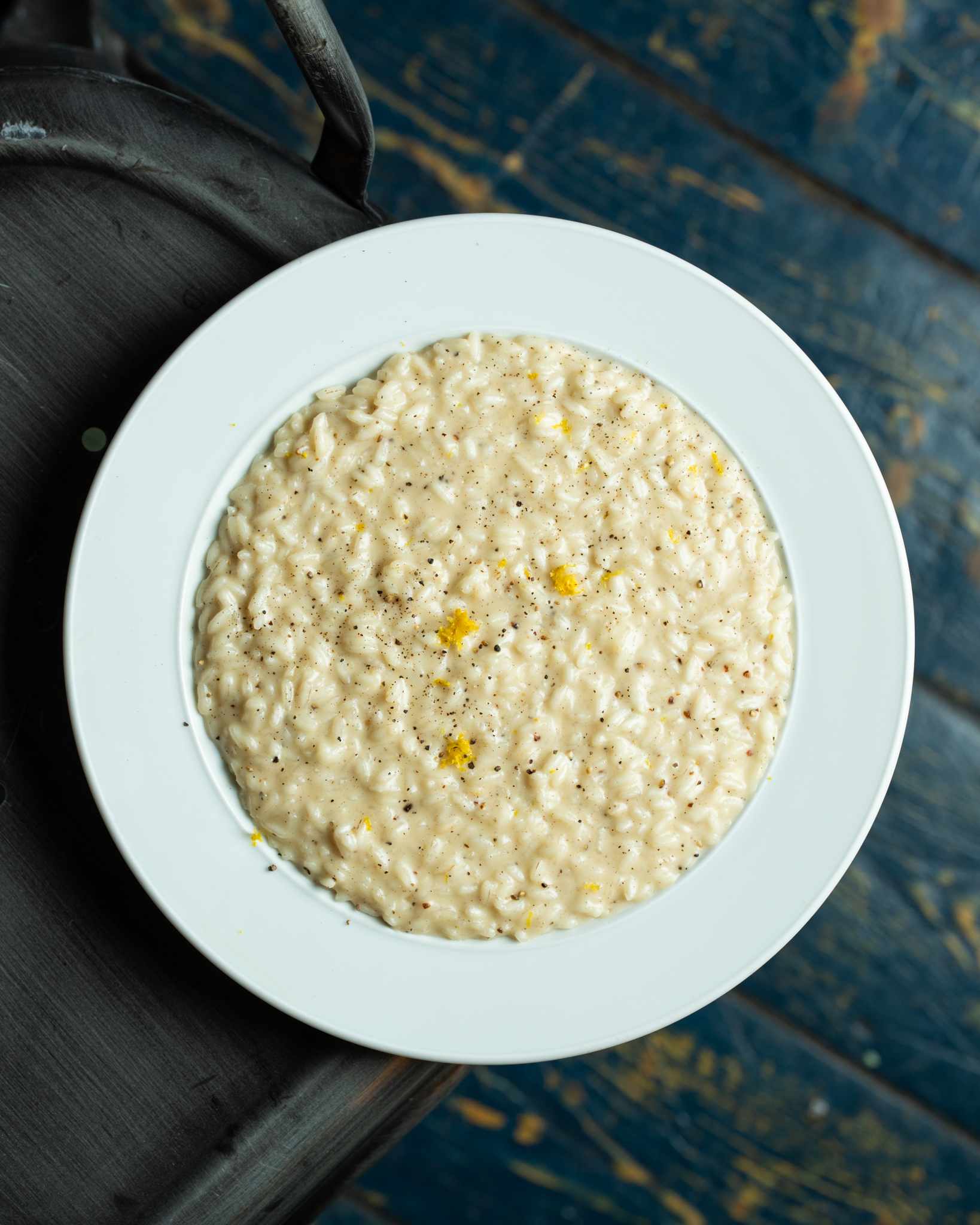 CHEESE, PEPPER, AND LIME RISOTTO