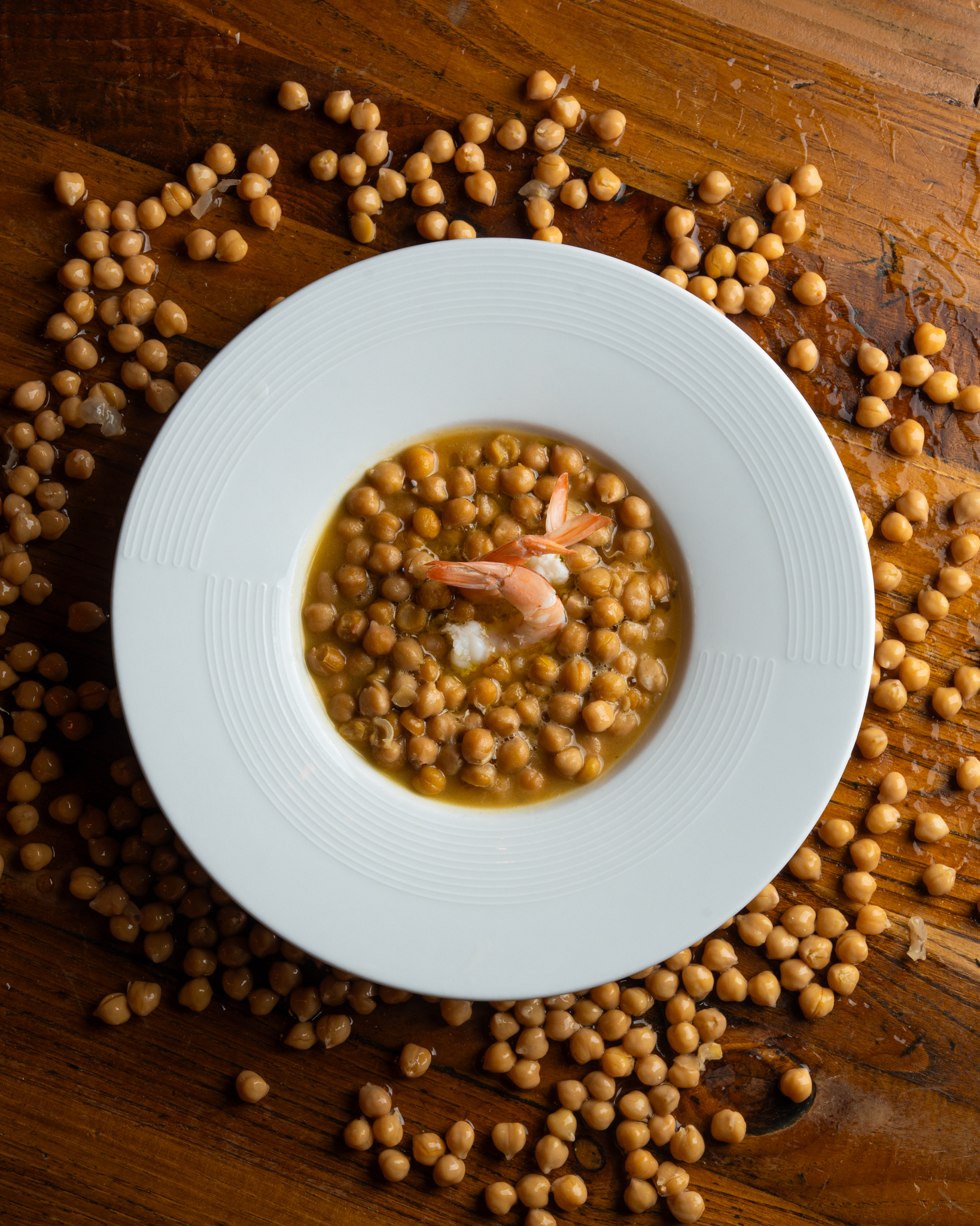 CHICKPEA AND SHRIMP SOUP